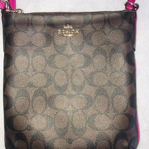 Coach cross body purse